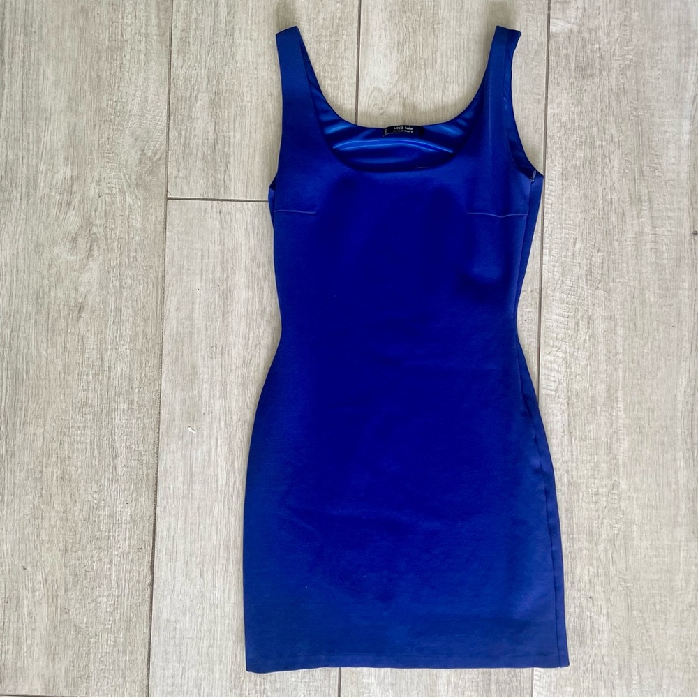 MNG Basics Royal Blue Cocktail Dress | XS